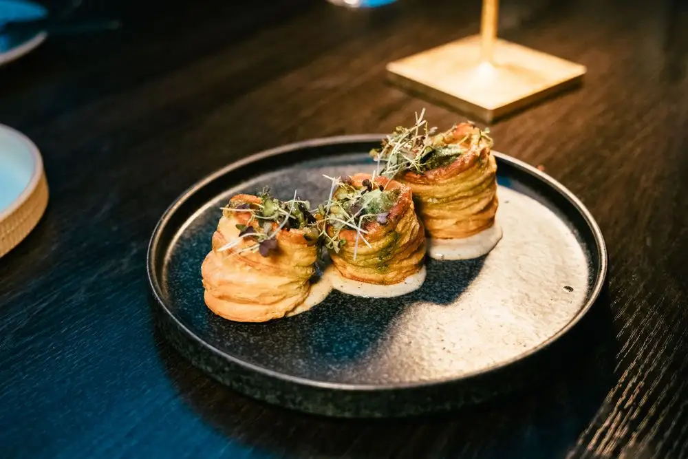 Elegant plant-forward main course