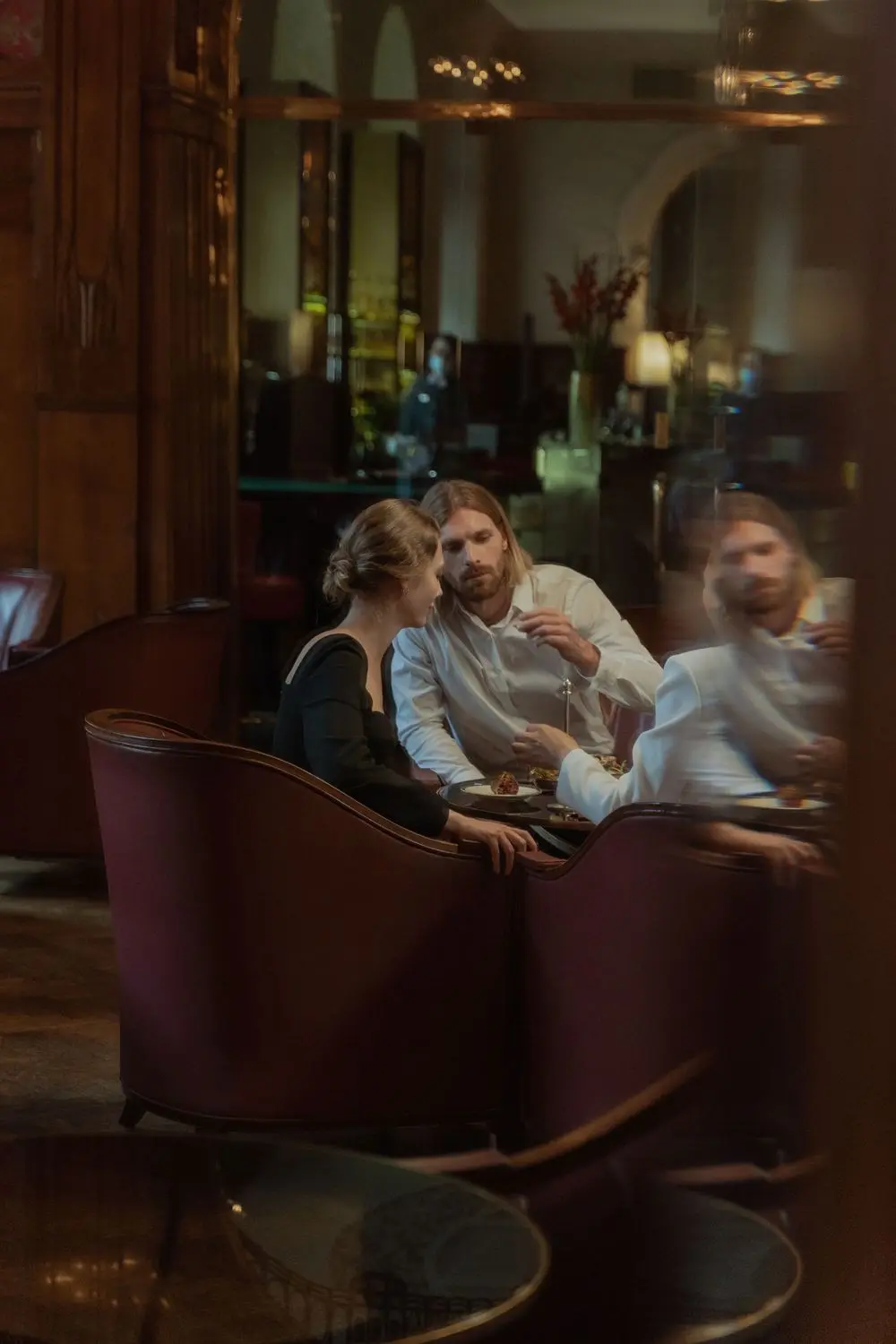 Sophisticated social gathering in an Auckland evening lounge